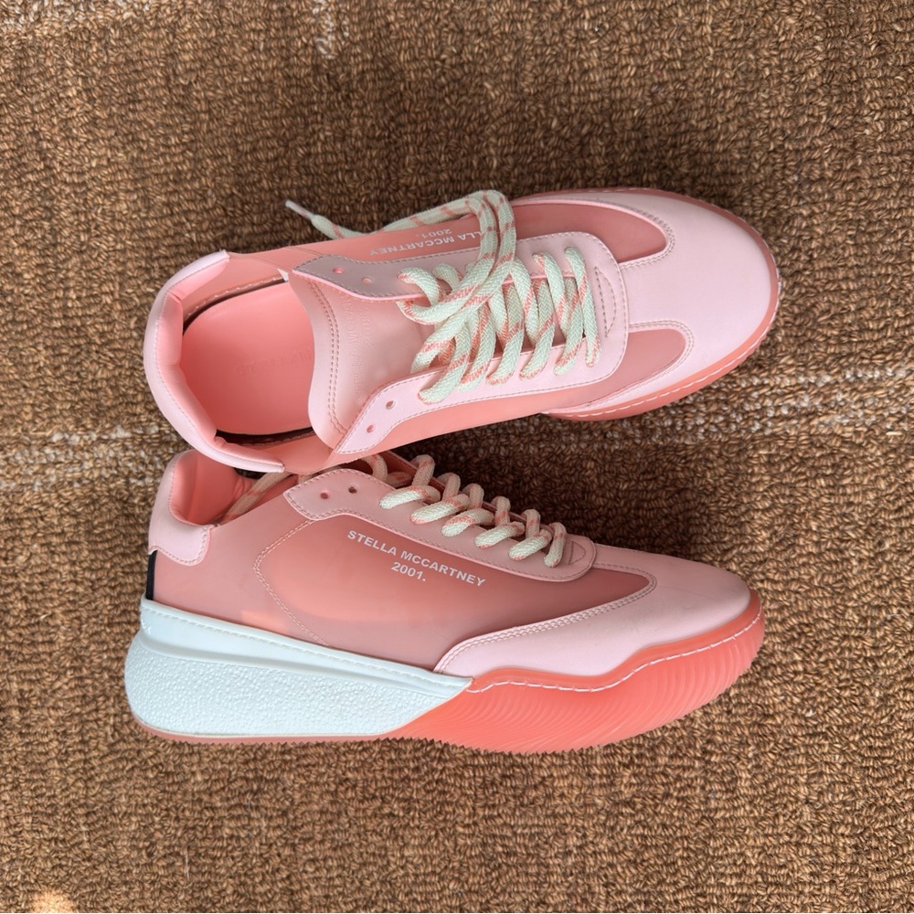 Stella McCartney Women's Loop Sheer Low Top Sneakers